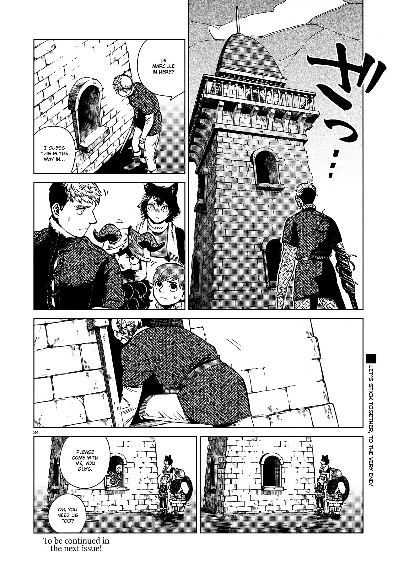 Dungeon Meshi Chapter 84: Marcille Iii page 34 - Mangakakalot