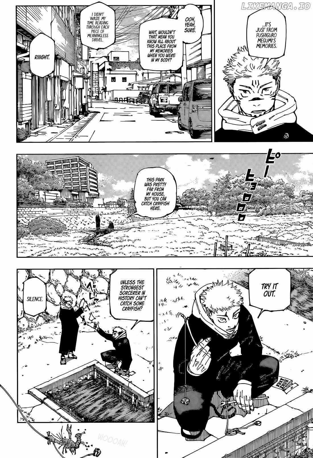 Jujutsu Kaisen Chapter 265 page 6 - Mangakakalot