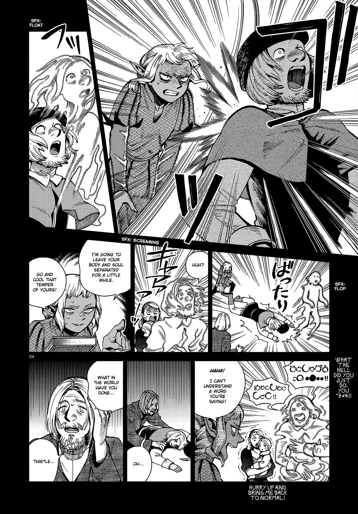 Dungeon Meshi Chapter 68: Thistle page 24 - Mangakakalot