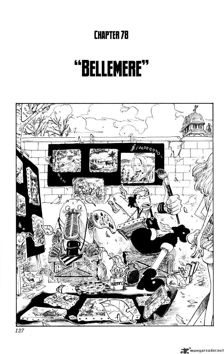One Piece Chapter 78 : Miss Belmeil page 1 - Mangakakalot