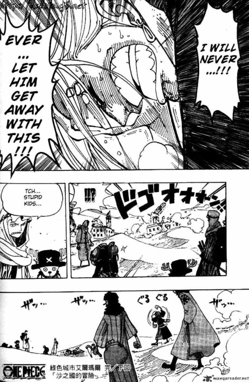 One Piece Chapter 161 : Erumalu, The Green Town page 17 - Mangakakalot