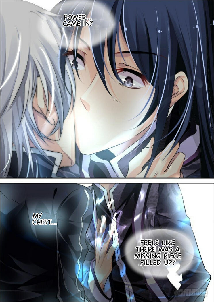 Boy like you×, Spiritpact(Ling Qi) kiss moment