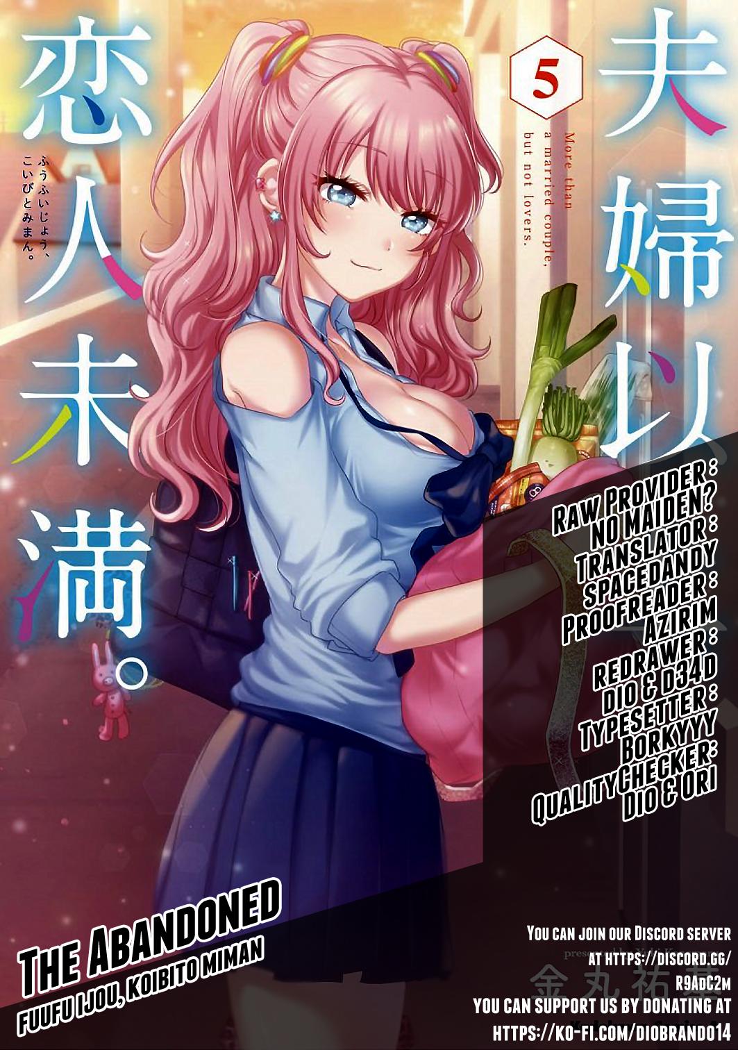 Read Fuufu Ijou, Koibito Miman. Chapter 1 - Manganelo