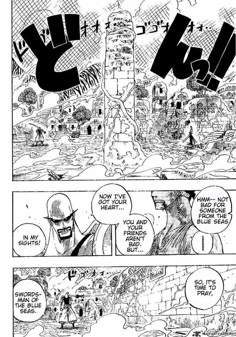 One Piece Chapter 271 : Zoro The Pirate Versus Priest Oumu page 16 - Mangakakalot