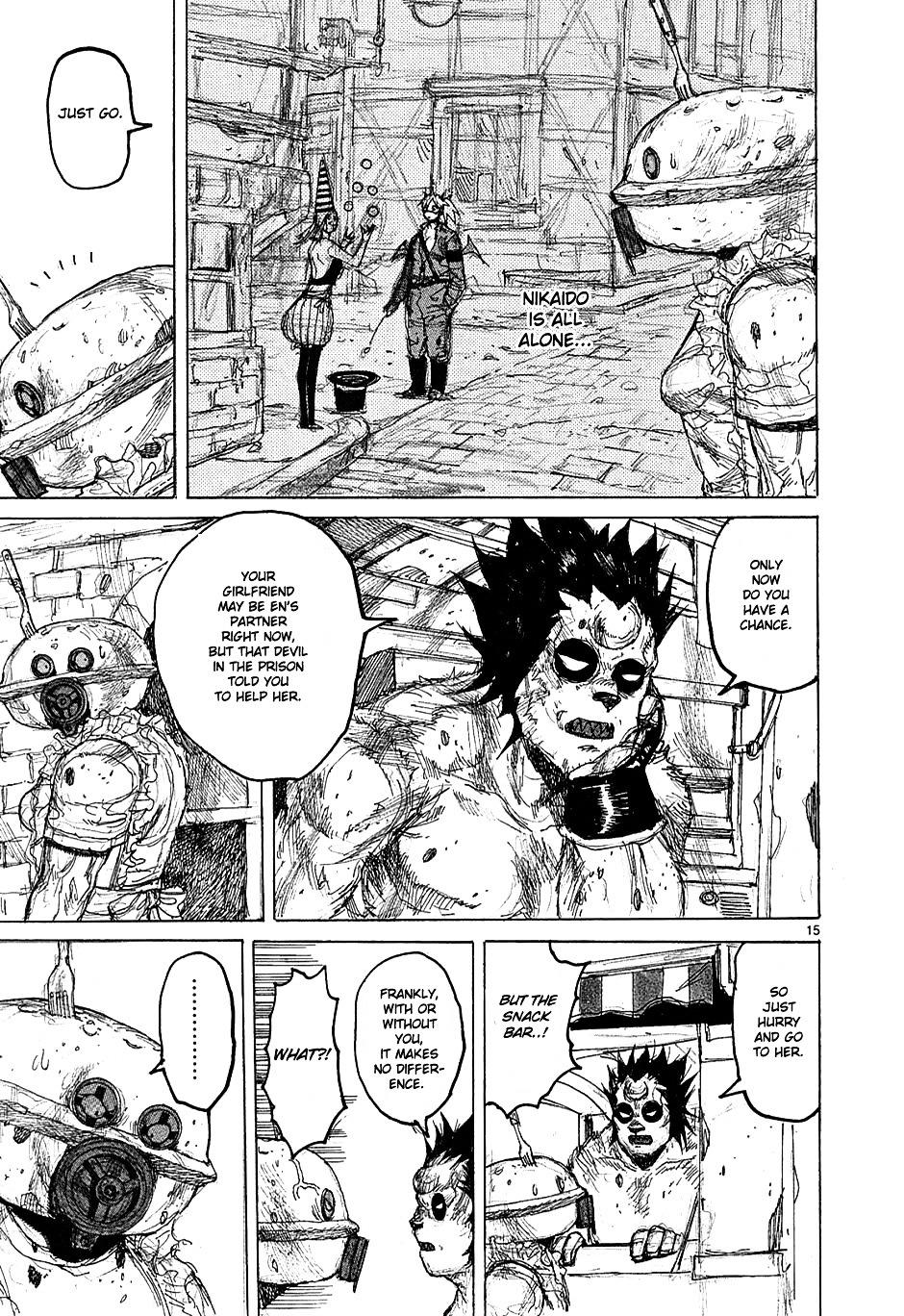 Dorohedoro Chapter 38 : Meatbags Free For All page 15 - Mangakakalot