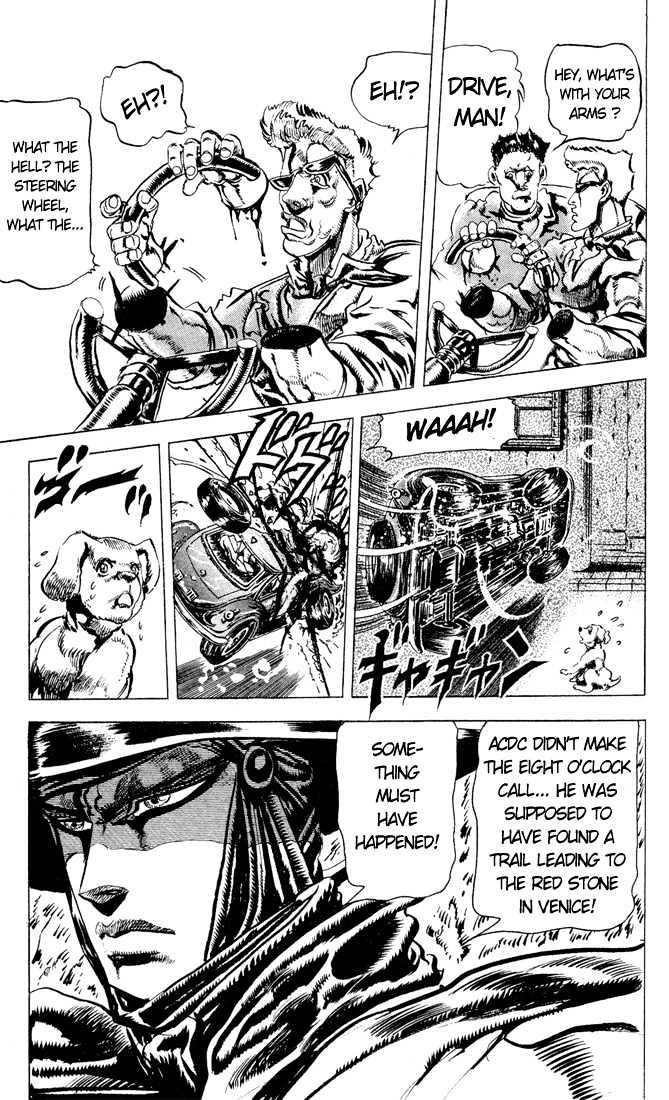 Jojo's Bizarre Adventure Vol.9 Chapter 83 : Chasing The Red Stone To Switzerland page 17 - 