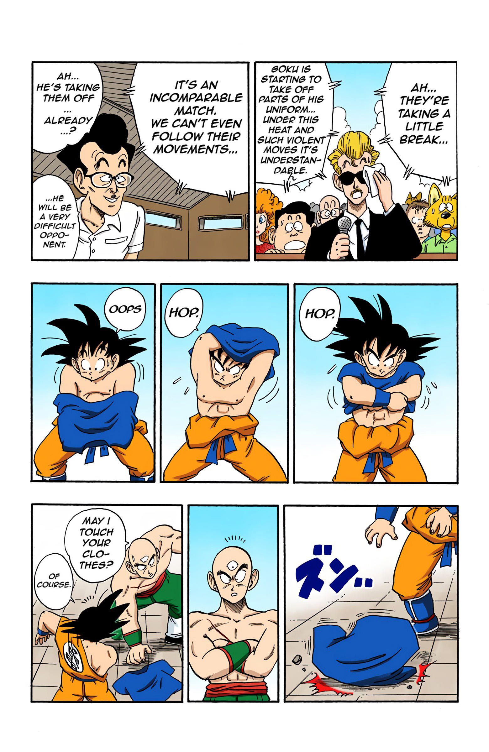 Dragon Ball - Full Color Edition Vol.15 Chapter 177: Goku Vs. Tenshinhan, Part 2 page 10 - Mangakakalot