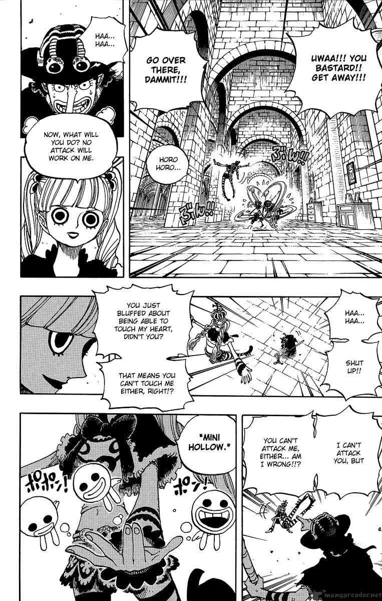 One Piece Chapter 465 : Pirate Usopp Vs. Mystrious Perona page 10 - Mangakakalot