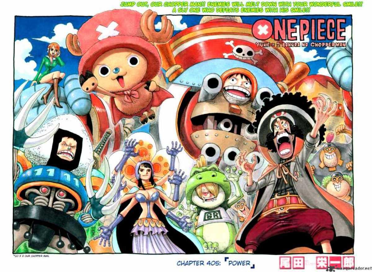 One Piece Chapter 405 : Power page 1 - Mangakakalot