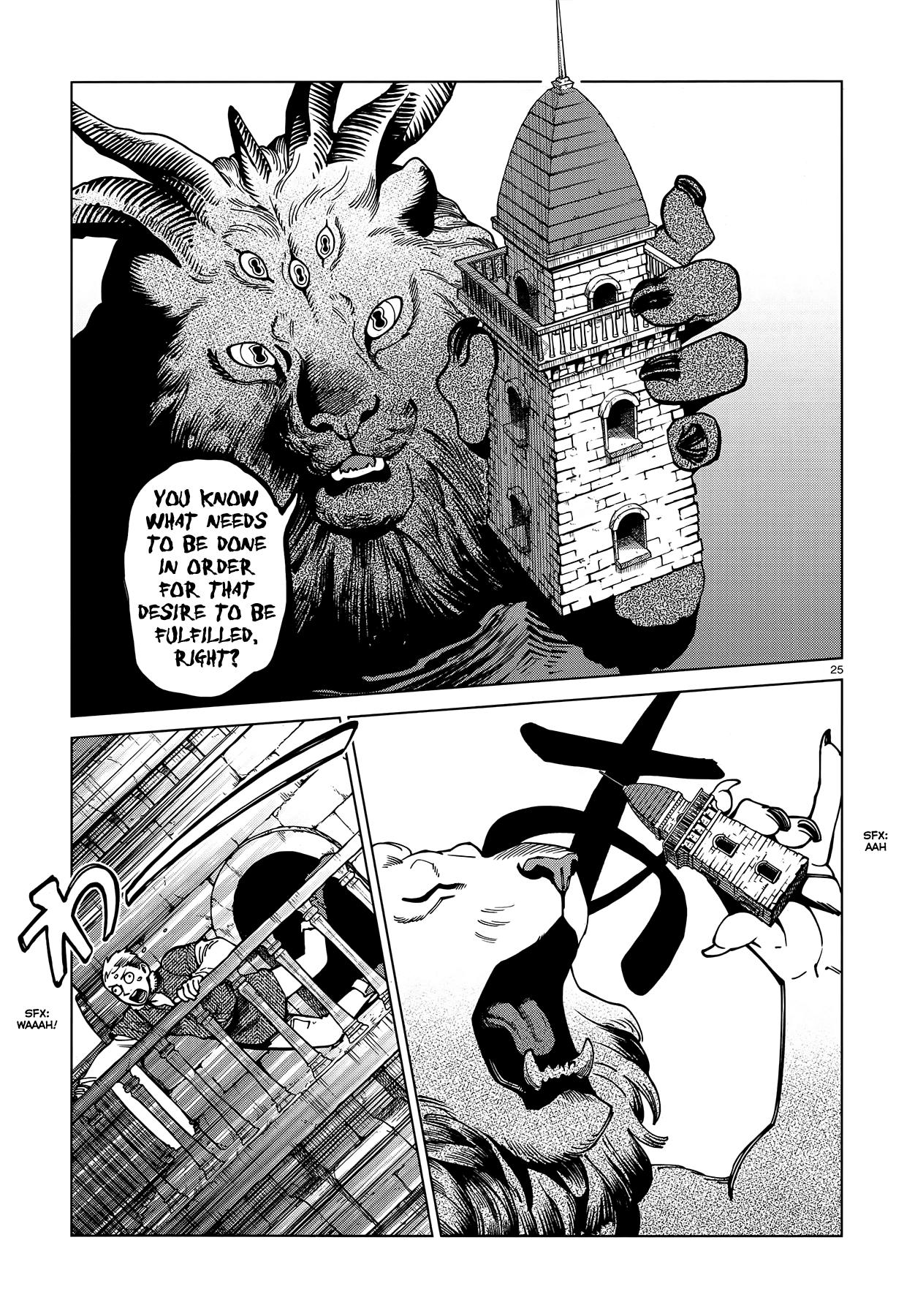 Dungeon Meshi Chapter 86: Winged Lion page 24 - Mangakakalot