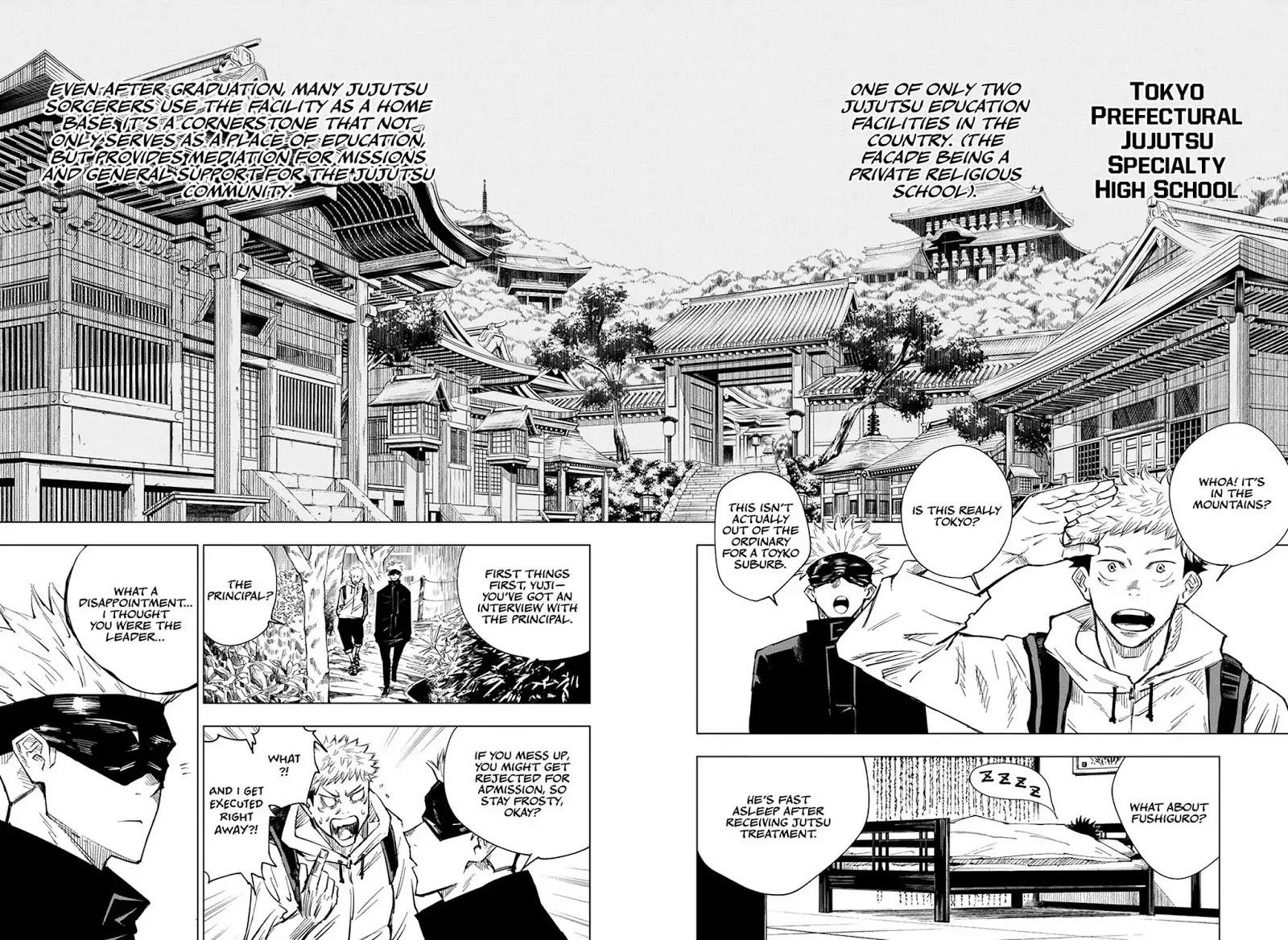 Jujutsu Kaisen Chapter 3: For Myself page 3 - Mangakakalot