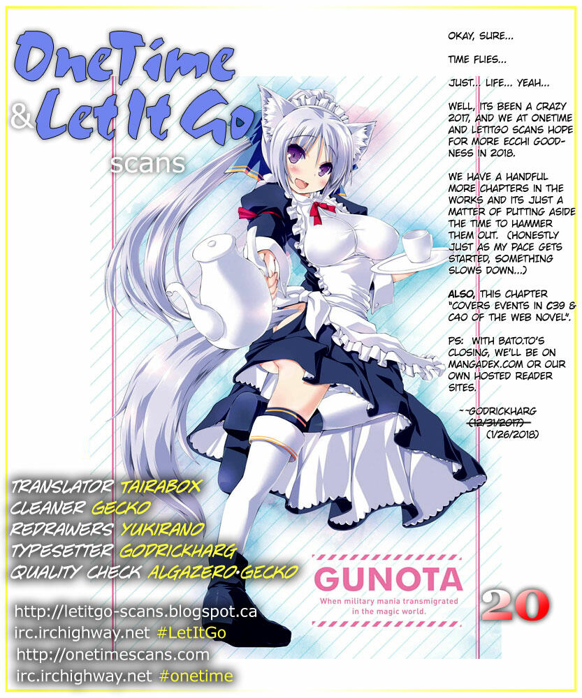 Gun-ota ga Mahou Sekai ni Tensei Shitara, Gendai Heiki de Guntai