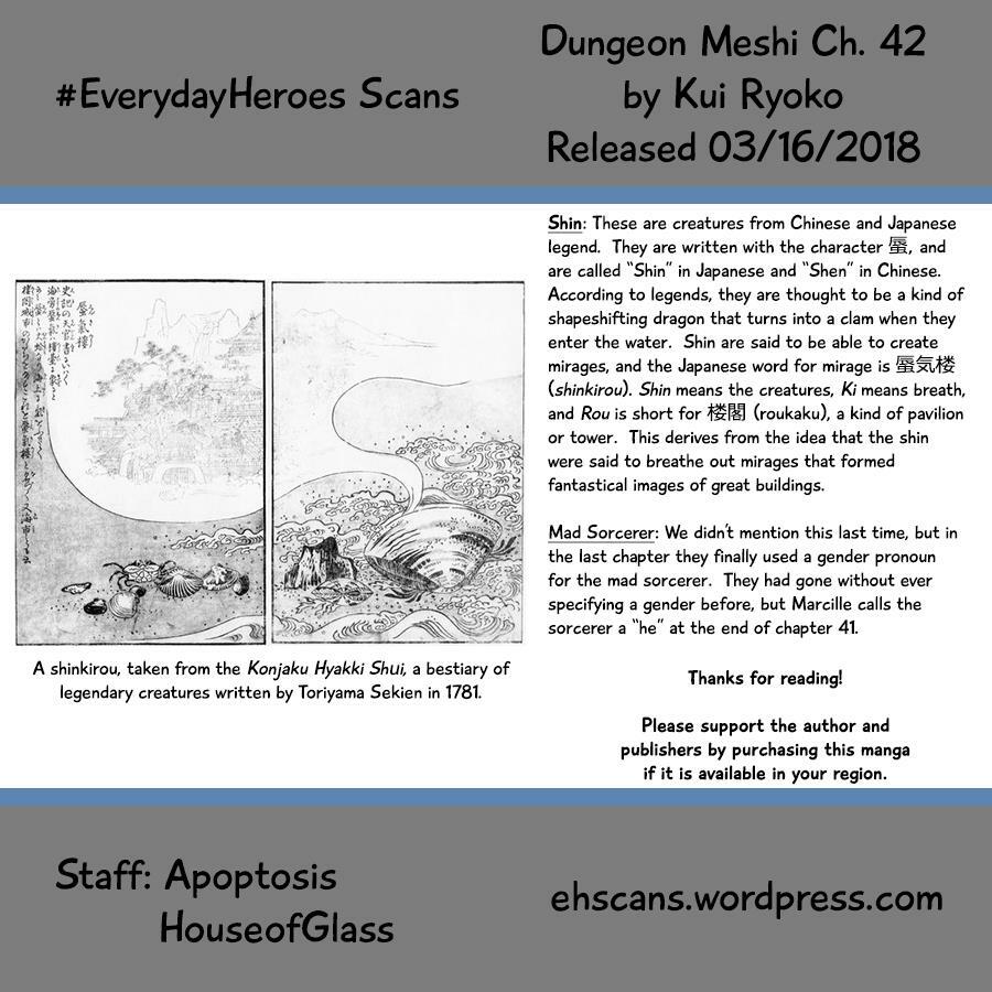 Dungeon Meshi Chapter 42 page 31 - Mangakakalot
