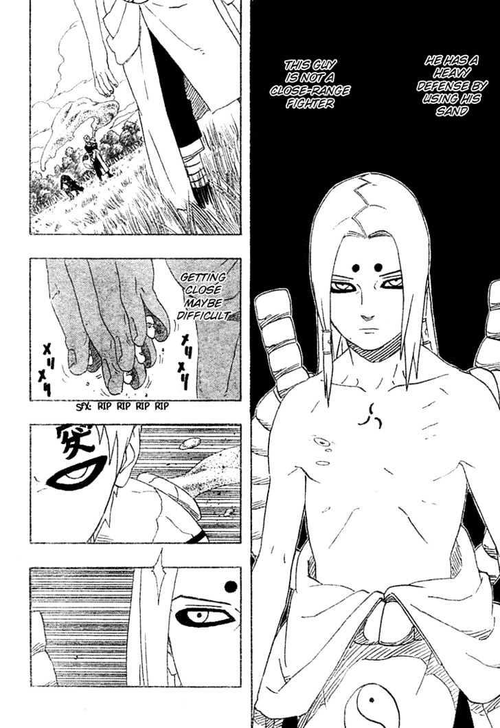 Vol.24 Chapter 215 – Gaara of the Sand Waterfall | 9 page