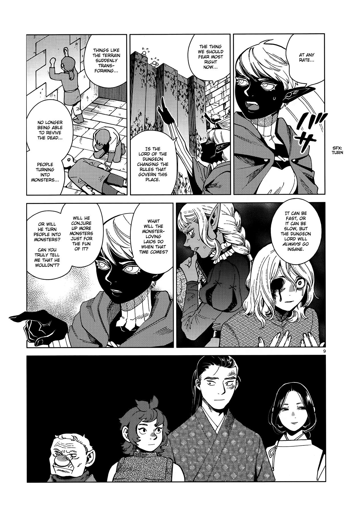 Dungeon Meshi Chapter 78: Dungeon Ii page 9 - Mangakakalot