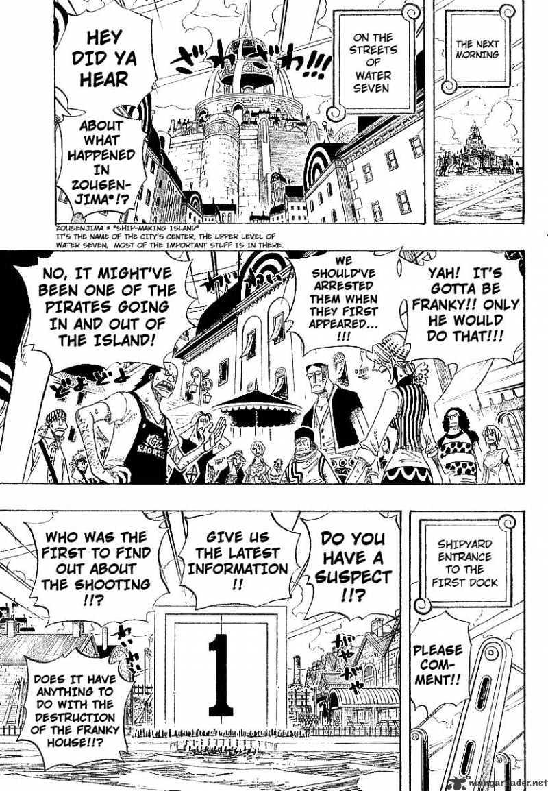 One Piece Chapter 334 : The Big Incident In The Locked Room page 4 - Mangakakalot