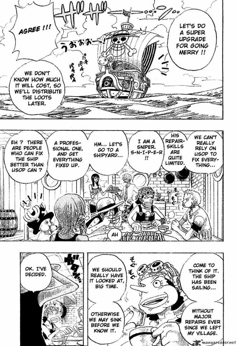 One Piece Chapter 303 : The Pirates With Tones Of Gold page 17 - Mangakakalot