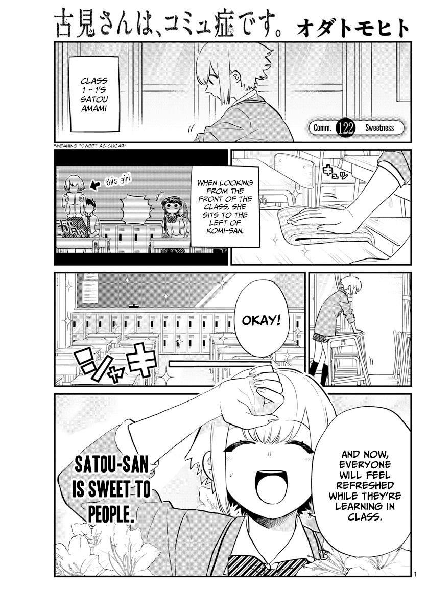 Komi-San Wa Komyushou Desu Vol.9 Chapter 122: Sweetness page 1 - Mangakakalot