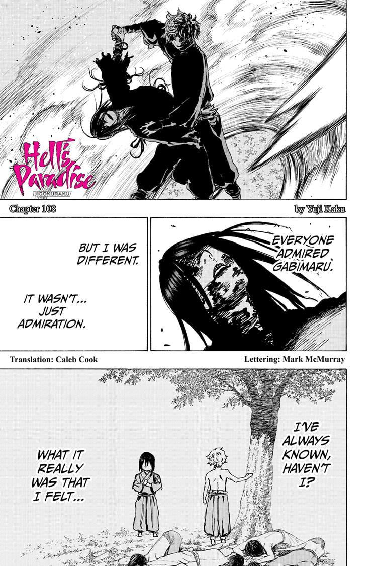 Hell's Paradise: Jigokuraku Chapter 108 page 1 - Mangakakalot