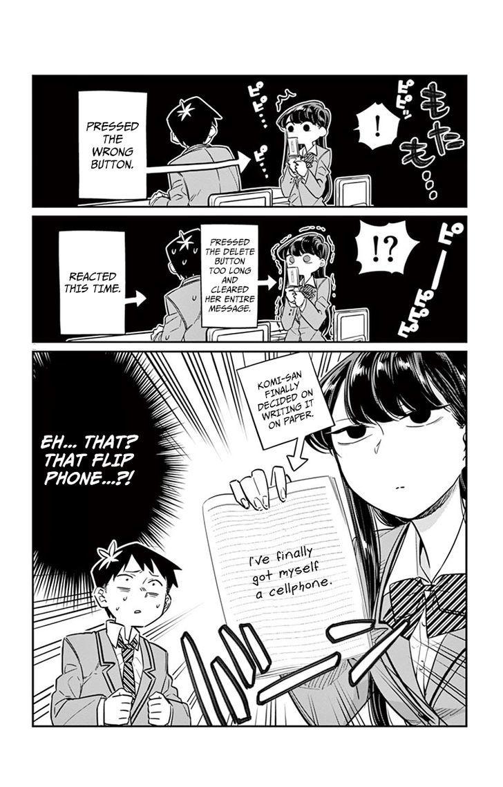 Komi-San Wa Komyushou Desu Vol.1 Chapter 16: A Cellphone page 2 - Mangakakalot