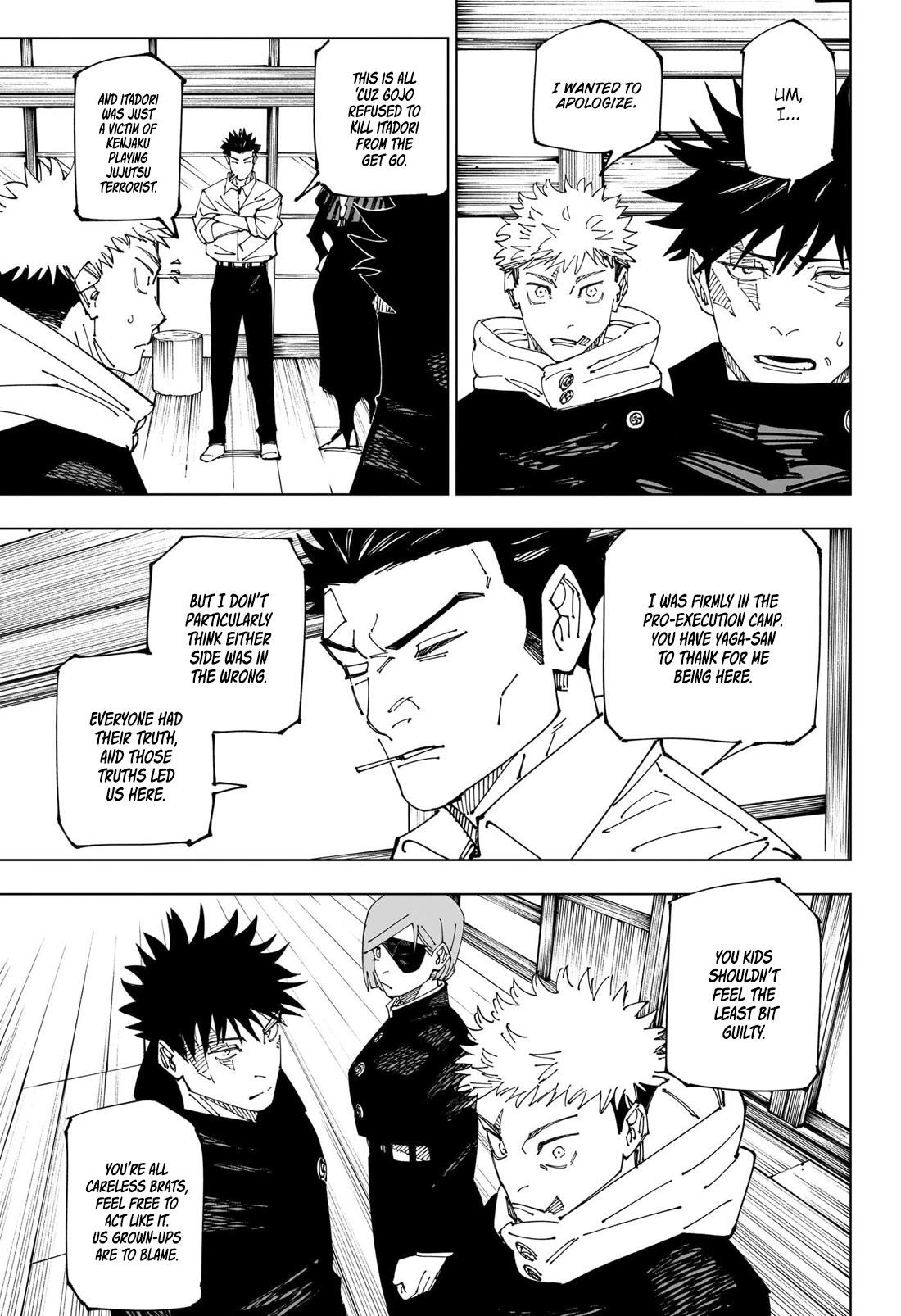 Jujutsu Kaisen Chapter 269: Reflection page 4 - kaisenjujutsu.com