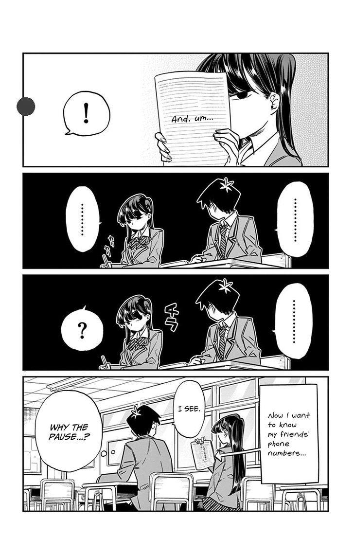 Komi-San Wa Komyushou Desu Vol.1 Chapter 16: A Cellphone page 4 - Mangakakalot