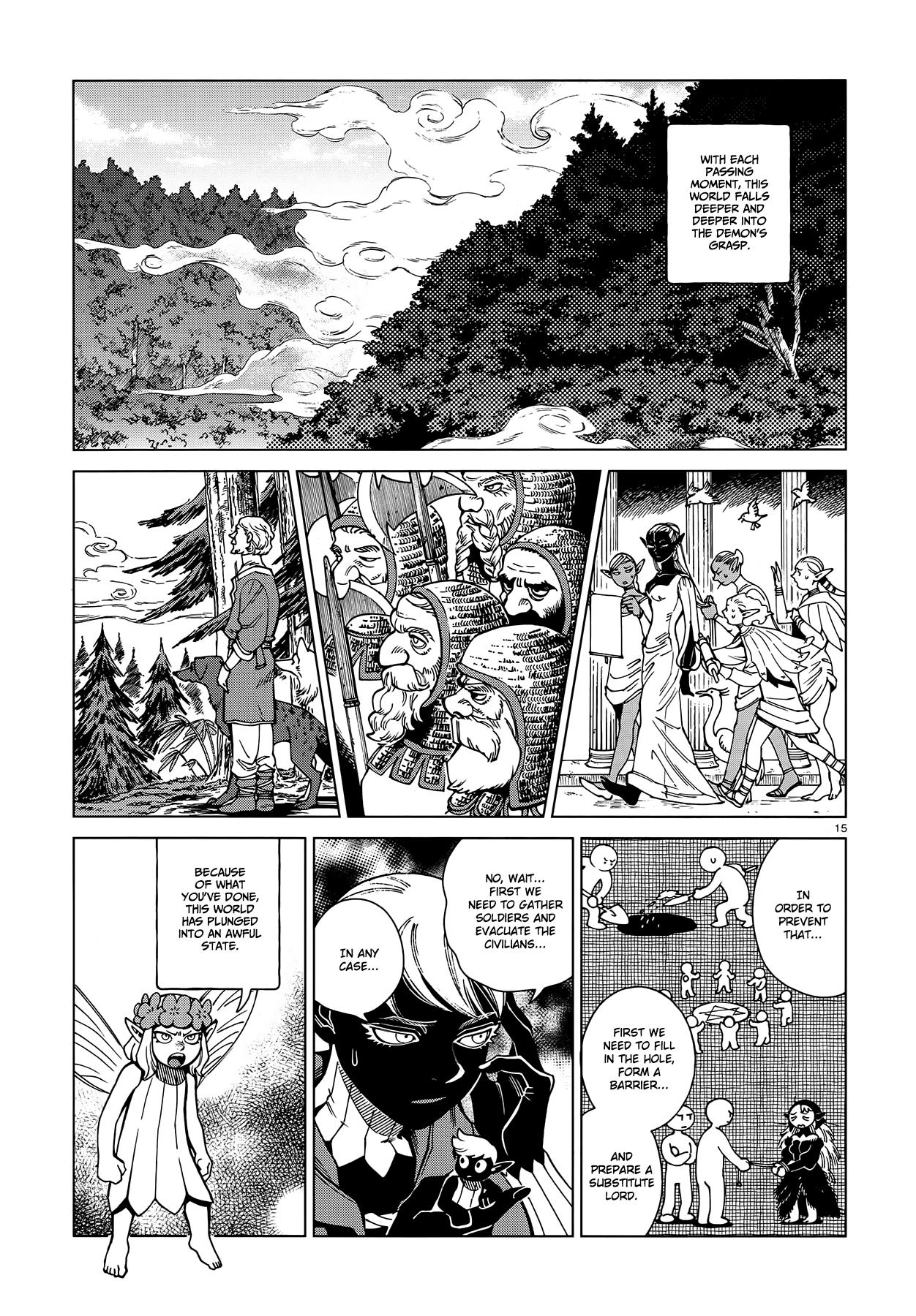 Dungeon Meshi Chapter 86: Winged Lion page 15 - Mangakakalot