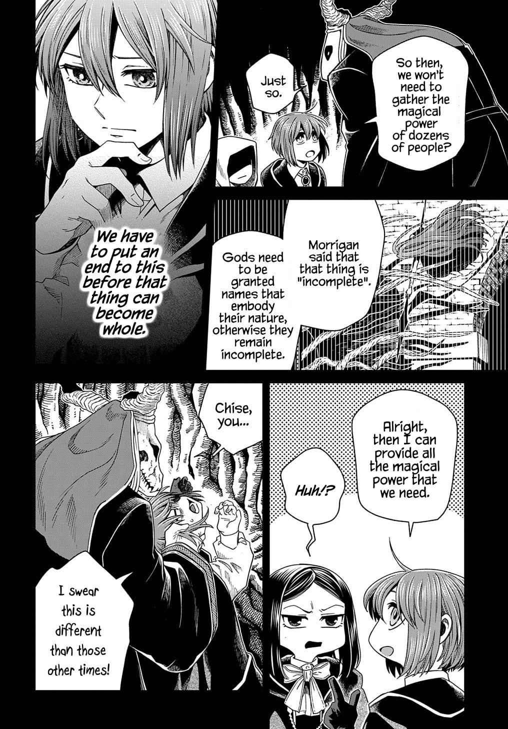 Read Mahou Tsukai No Yome Chapter 89: Give A Thief Enough Rope And