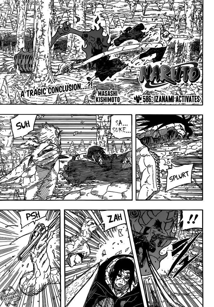 Vol.61 Chapter 586 – Izanami’s Activation | 1 page