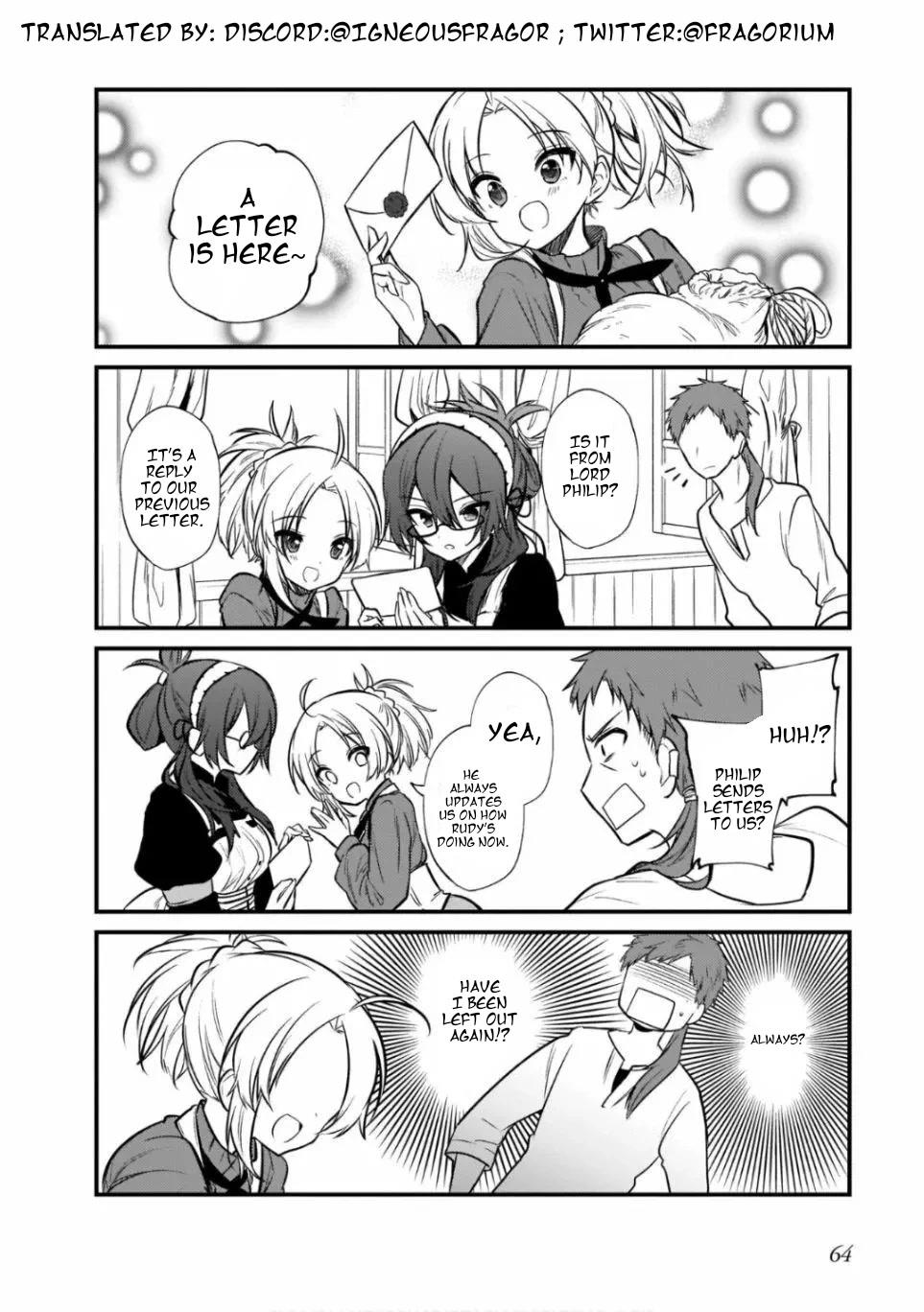 MUSHOKU TENSEI: EVEN IF IT'S A 4-KOMA, I'LL GET SERIOUS chapter-11 Page 8