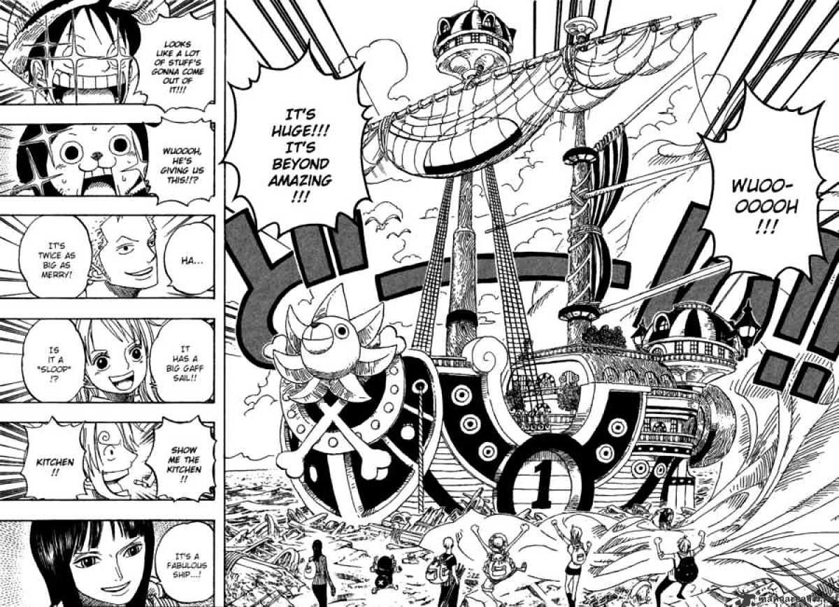 One Piece Chapter 436 : Pants From Fankyhouse page 6 - Mangakakalot