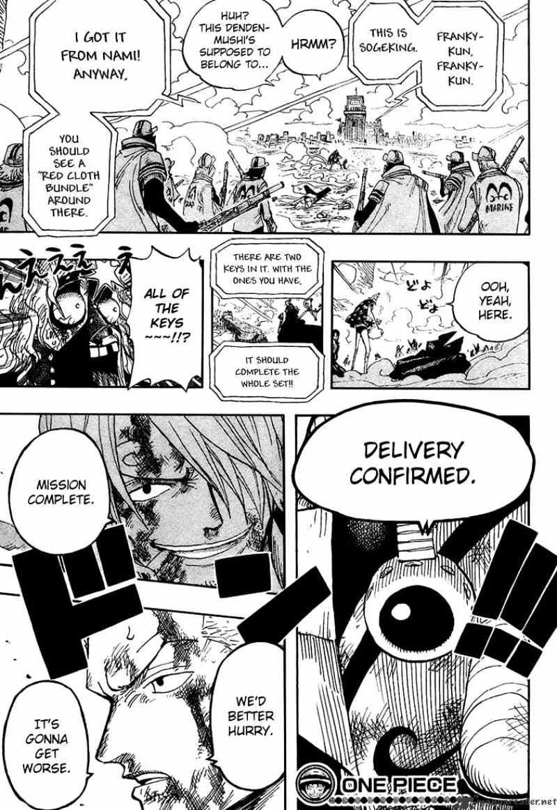 One Piece Chapter 419 : Legend Of A Hero page 17 - Mangakakalot