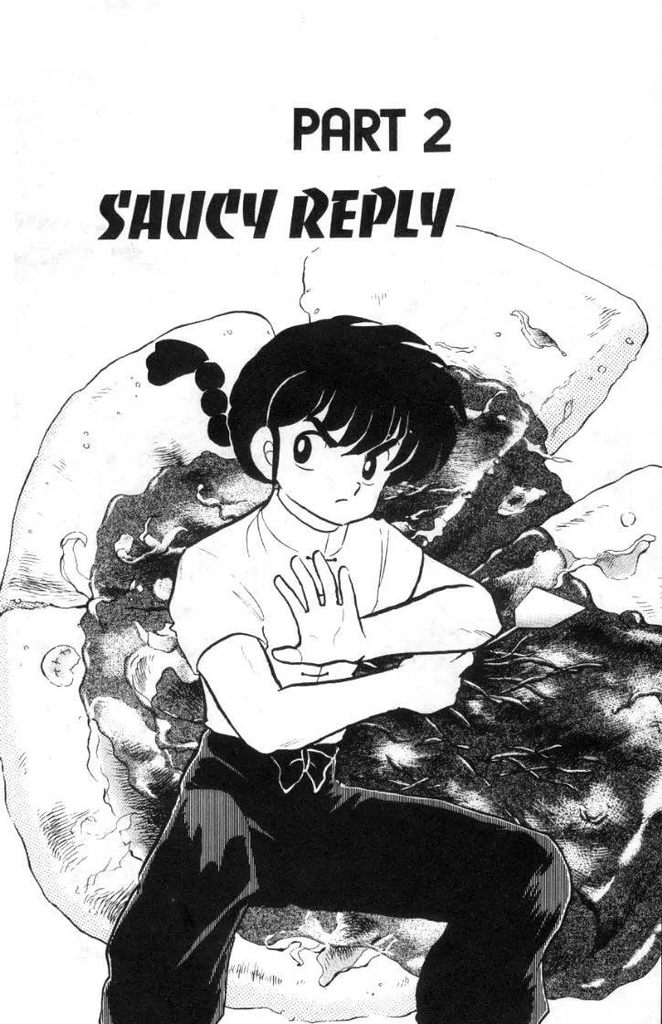 Ranma 1/2 Chapter 86: Saucy Reply  