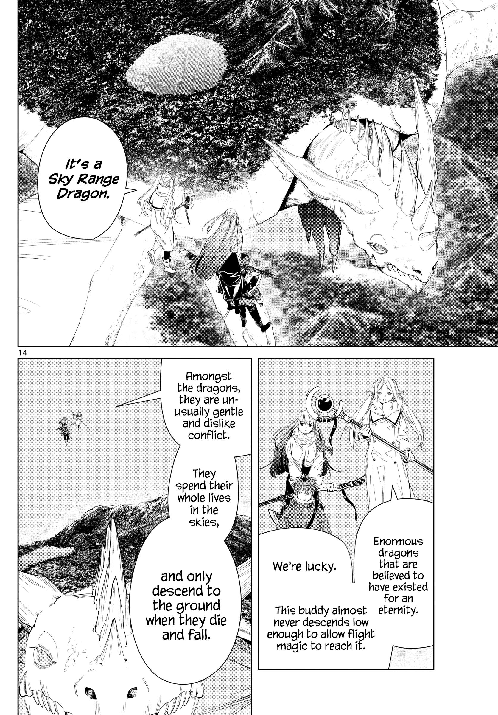 Sousou No Frieren Chapter 106: Sky Range Dragon page 14 - Mangakakalot