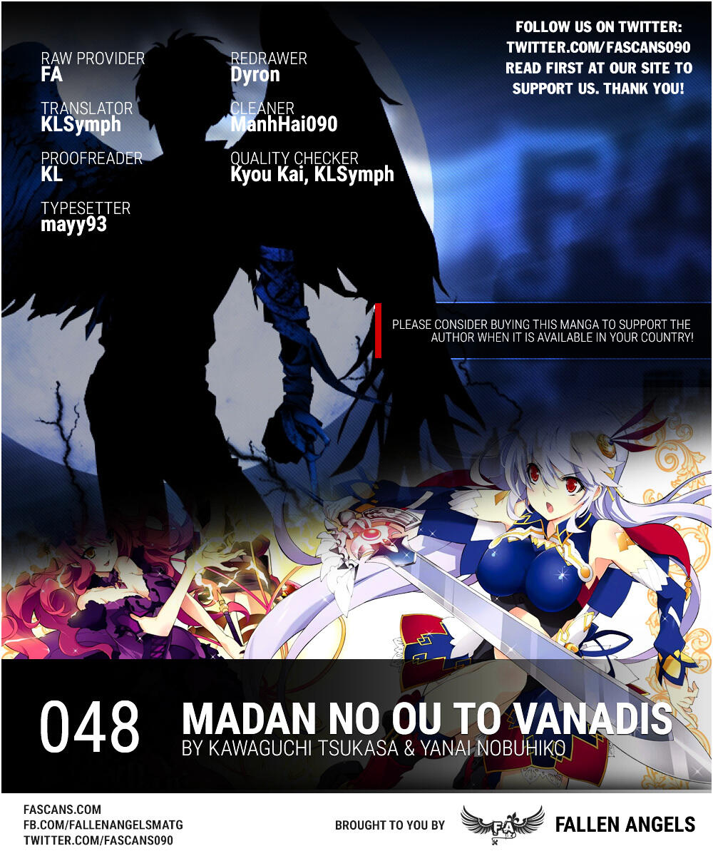 Read Madan No Ou To Vanadis Chapter 48 : True Motive on Mangakakalot