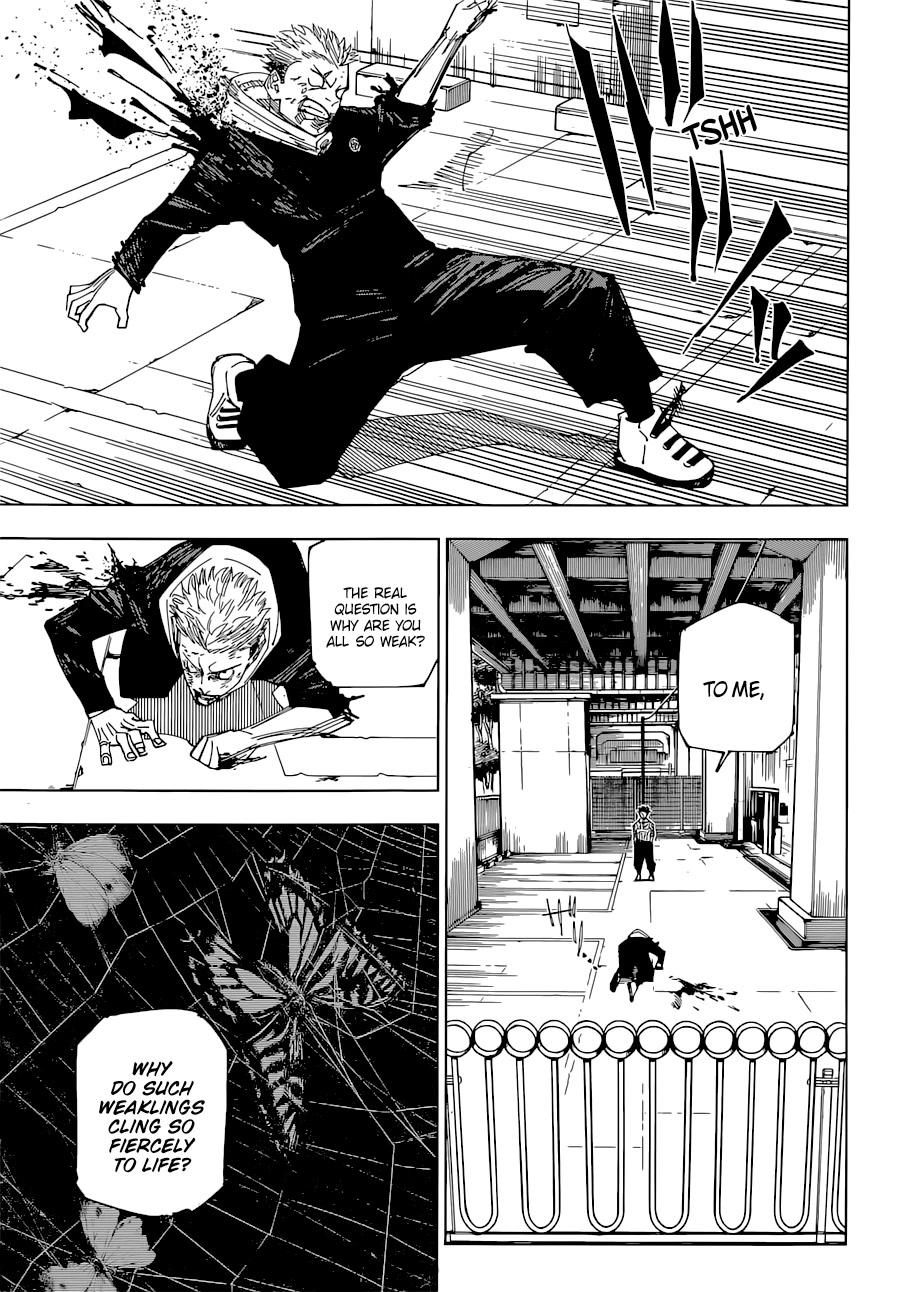 Jujutsu Kaisen Chapter 214: Cursed Womb: Under Heaven, Part 6 page 13 - Mangakakalot